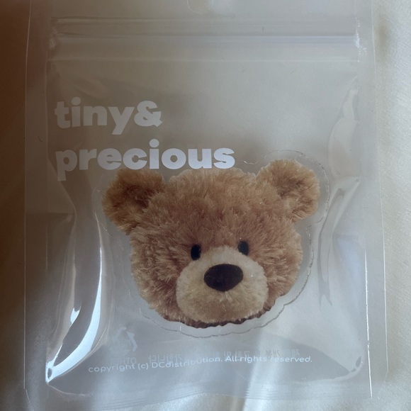 💛bundle $5- Cute Teddy Brown Bear Adorable Bear PopGrip for phone - Picture 3 of 5